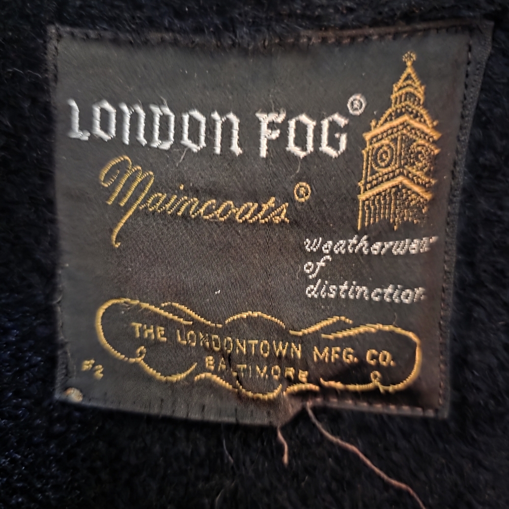 London Fog Black Coat